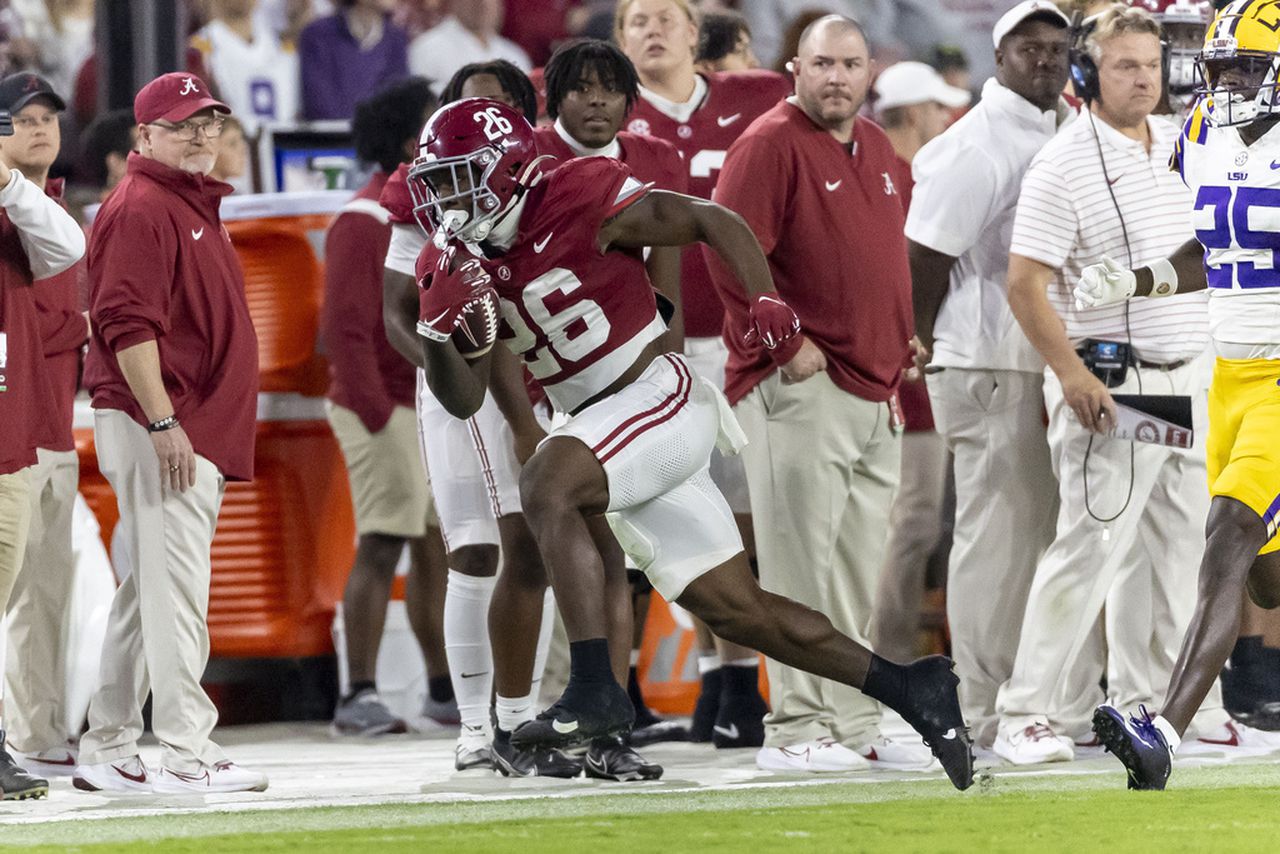 Alabama offensive line, RBs looking to build off âbestâ showing against LSU