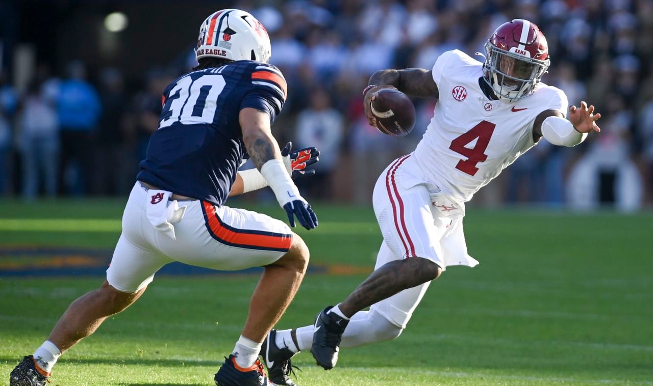 Alabama survives Jordan-Hare weirdness in win over Auburn in Iron Bowl