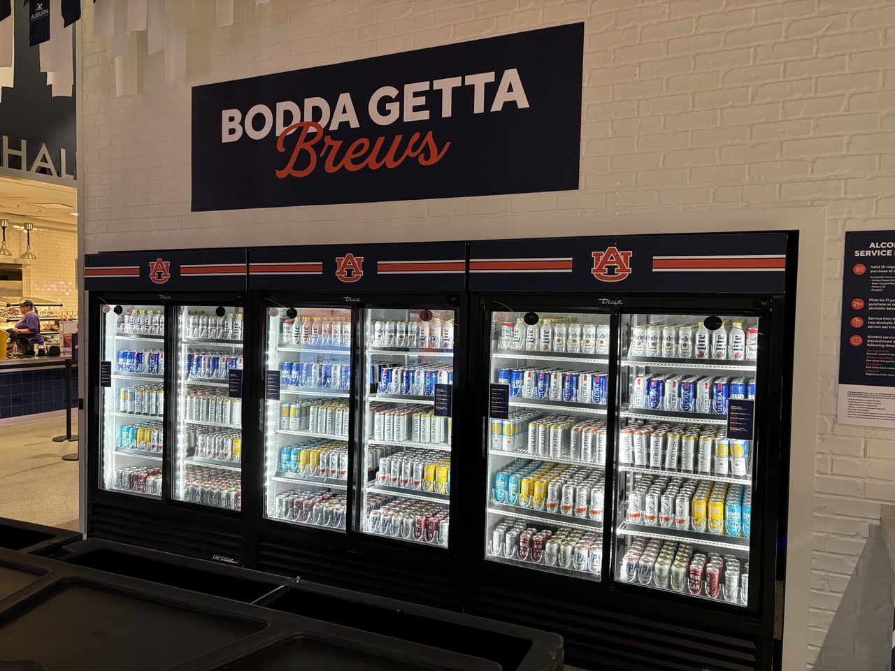 Auburn to publicly sell alcohol at athletics events for the first time in school history