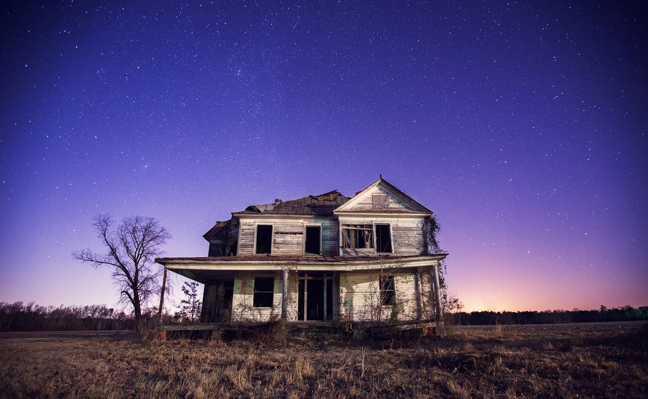 Abandoned Rural Farmhouse