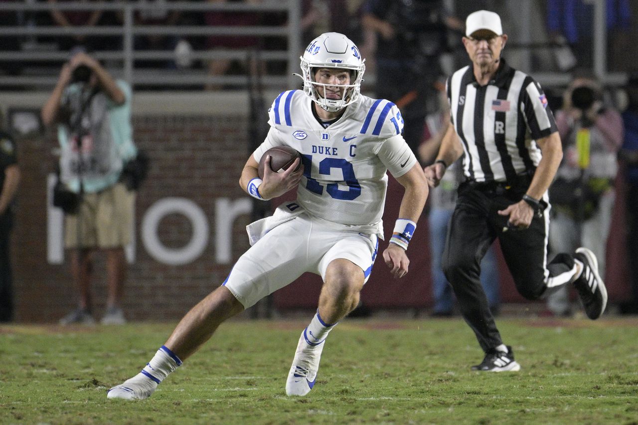 Dukeâs Riley Leonard, Alabama native, enters transfer portal