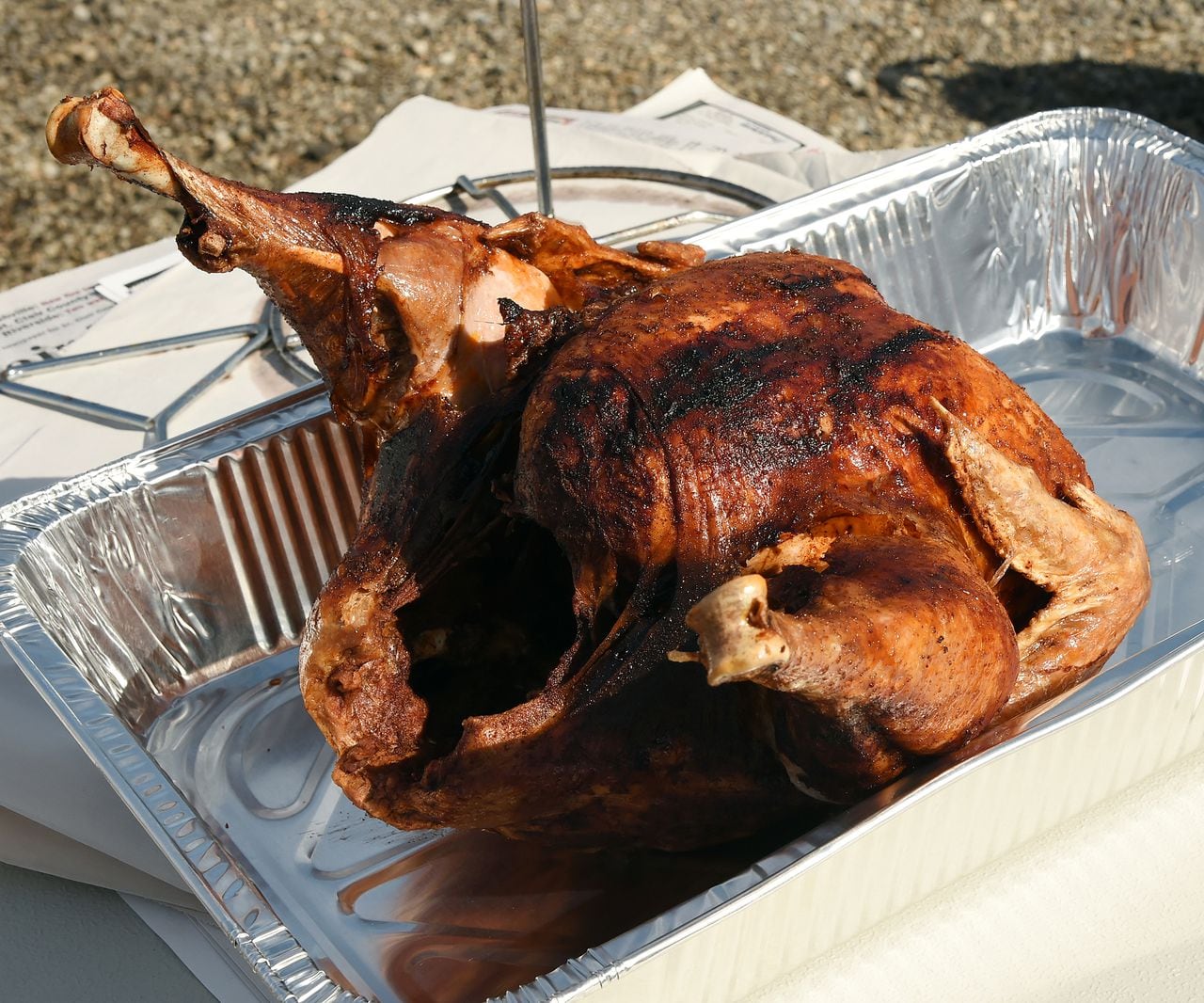 Frying turkey: How long per pound? How to avoid a Thanksgiving fire