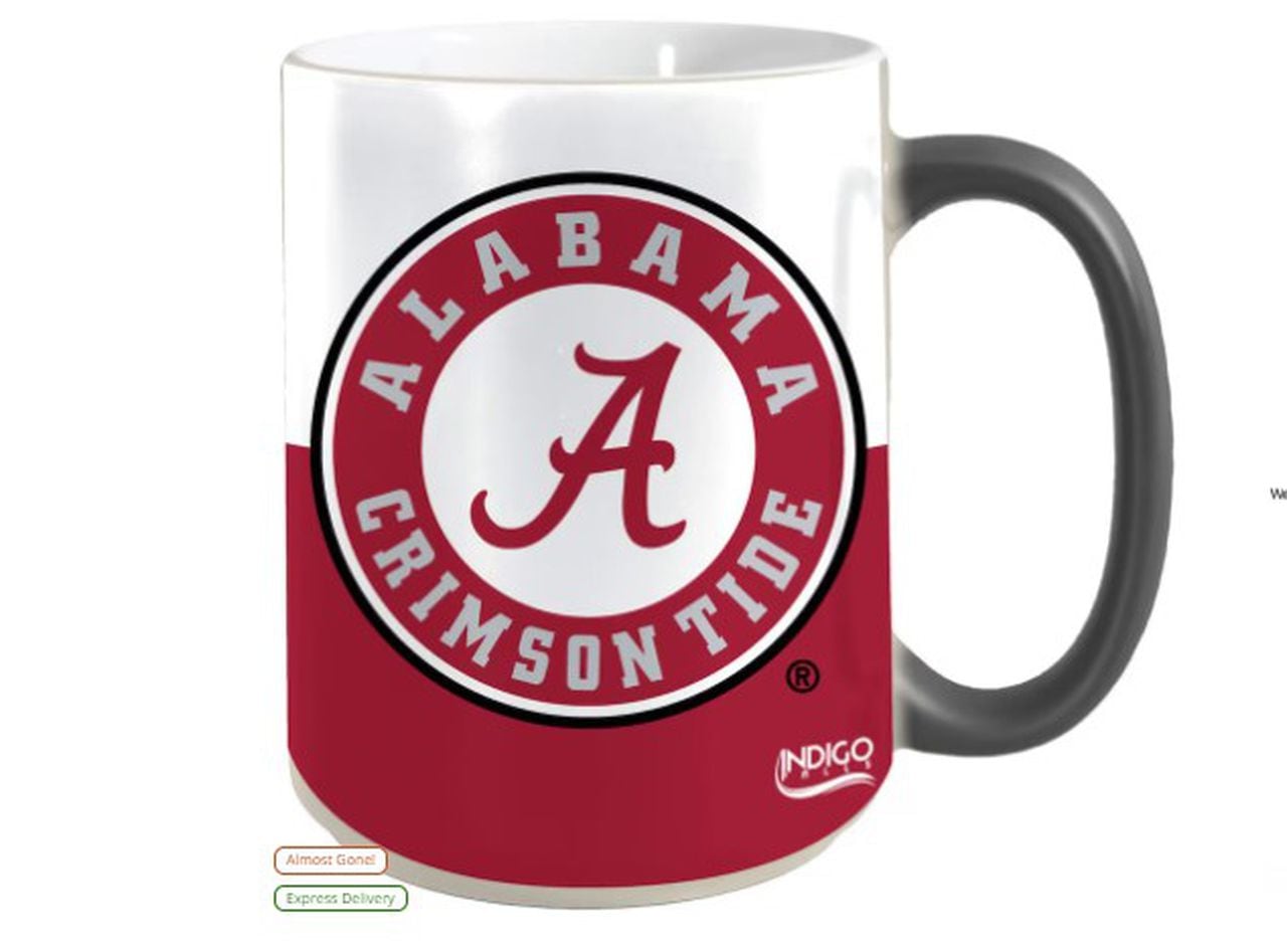 Get your Alabama Crimson Tide reveal mug; Watch the logo appear