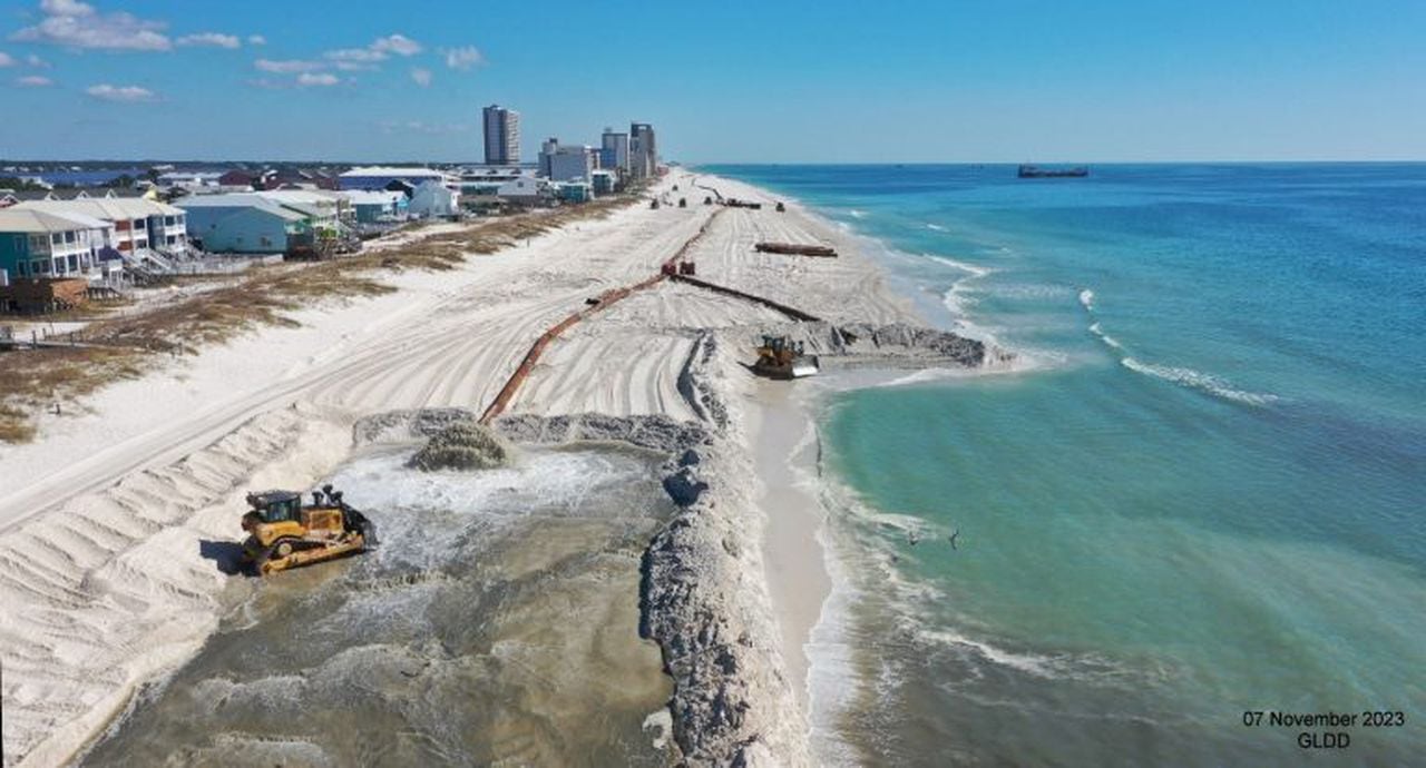 Gulf Shores, Orange Beach hurricane recovery project kicks off with 310,000 tons of sand