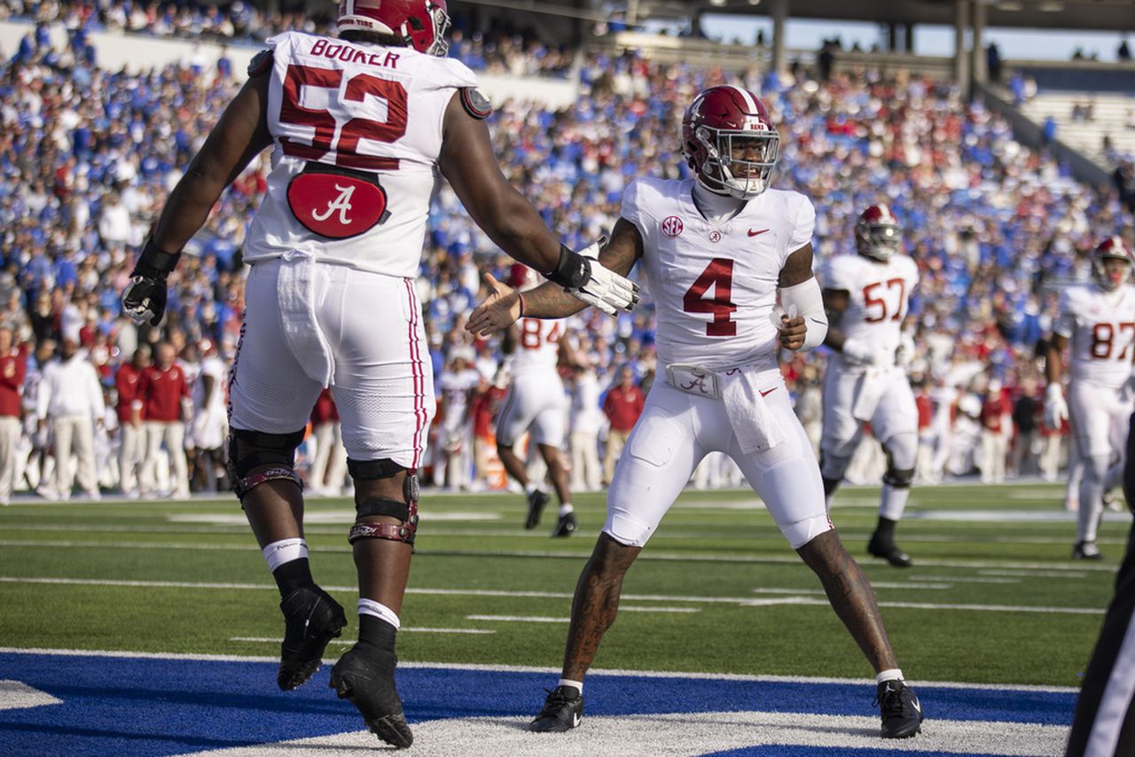 How Jalen Milroe shook off pain, led Alabama football to win over Kentucky