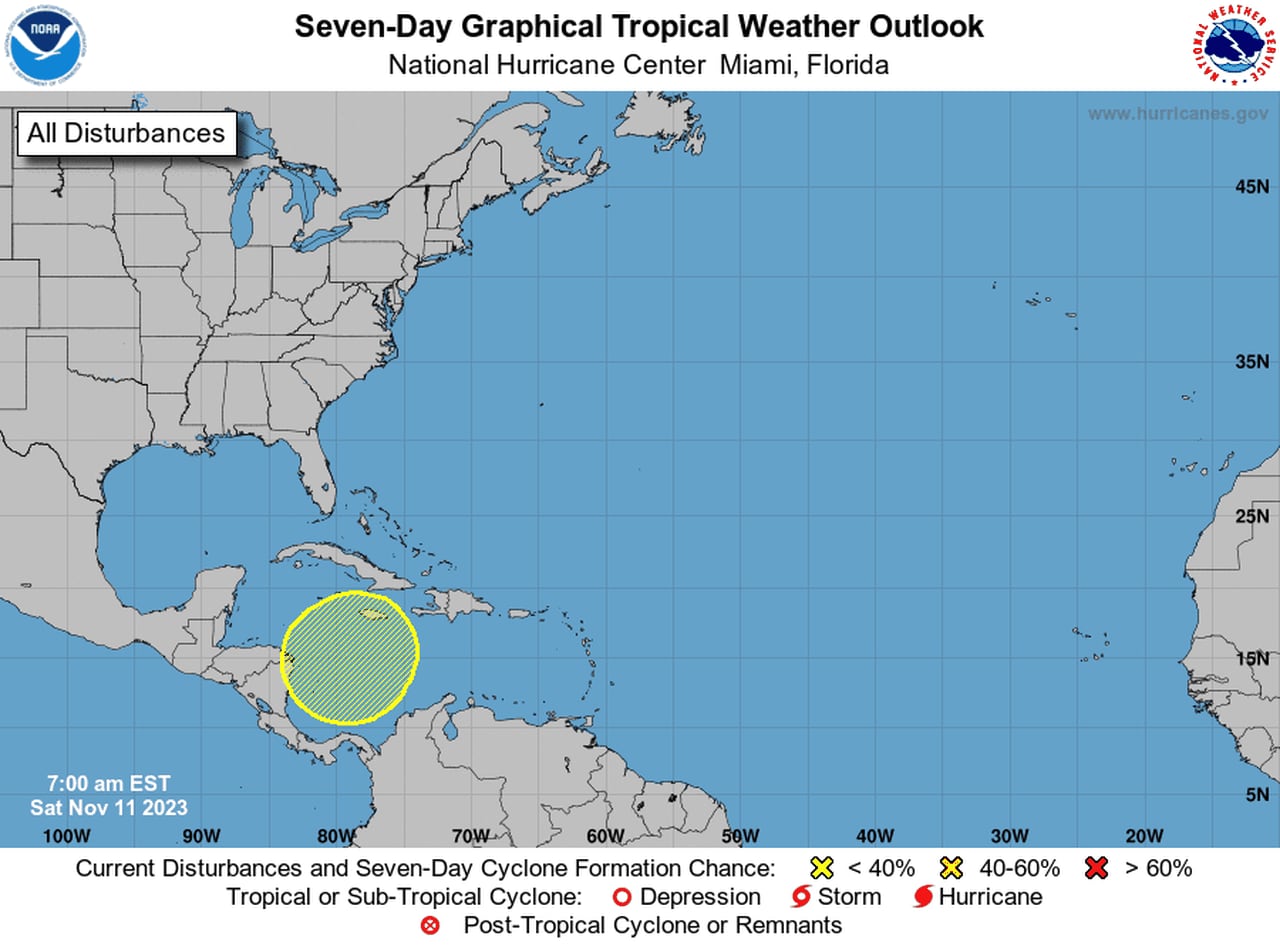 Hurricane forecasters to watch Caribbean next week