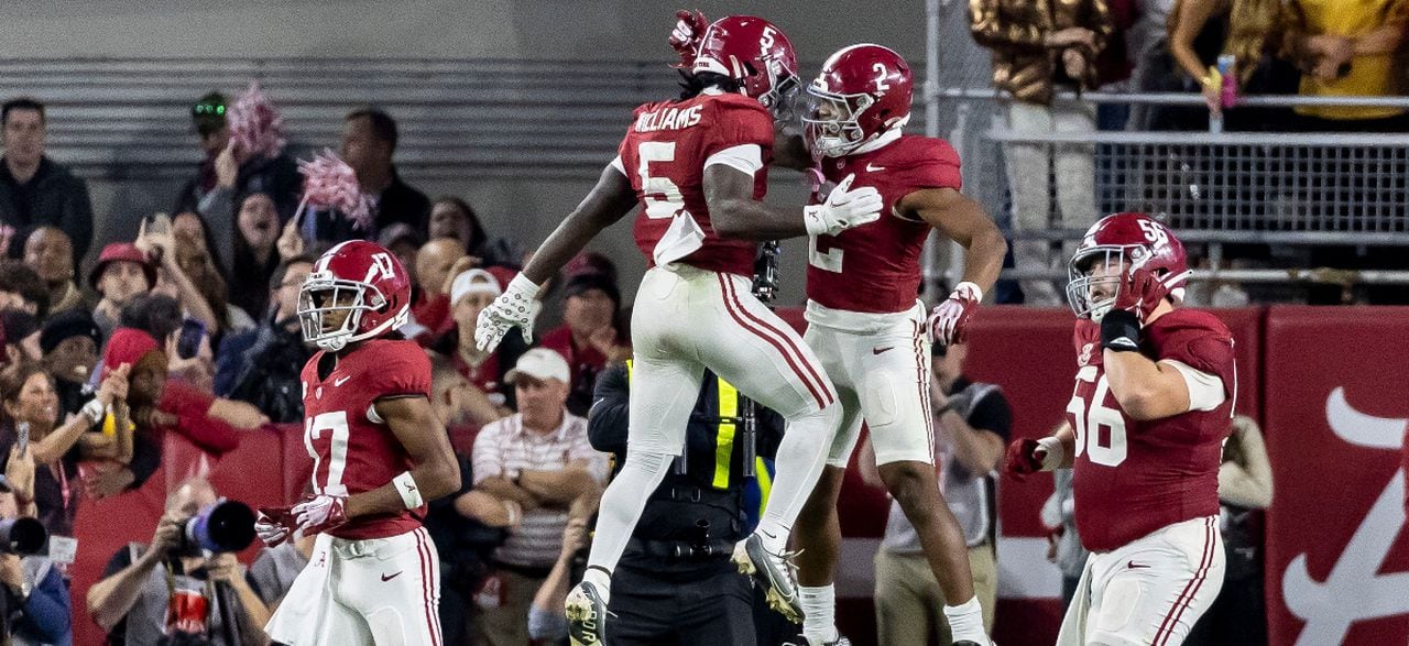 Alabama's Roydell Williams, Jase McClellan