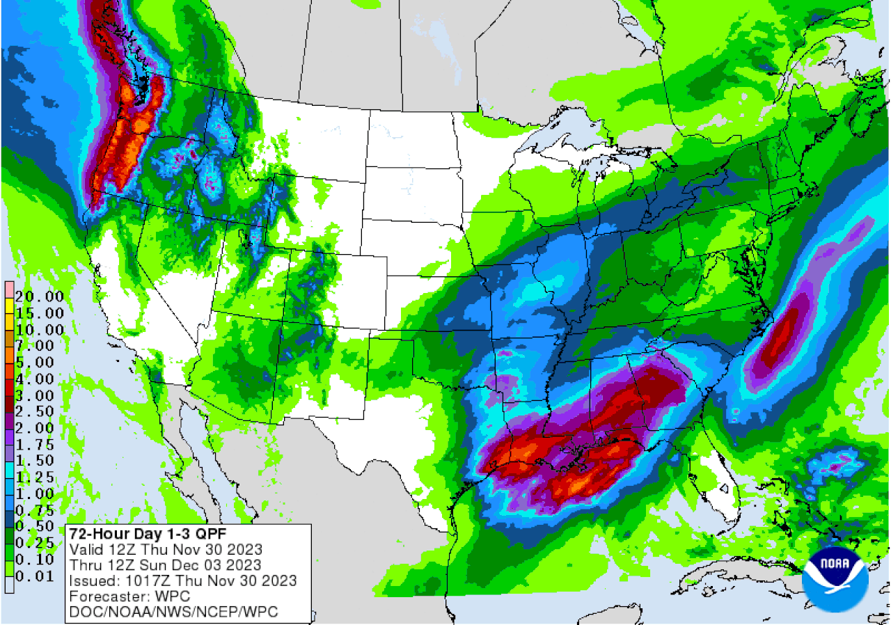 3 day precip outlook