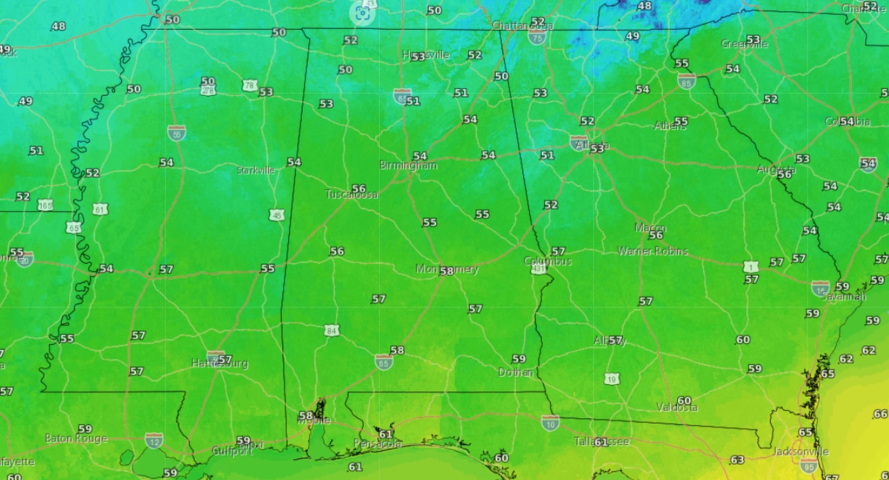 More freezing temperatures tonight for Alabama