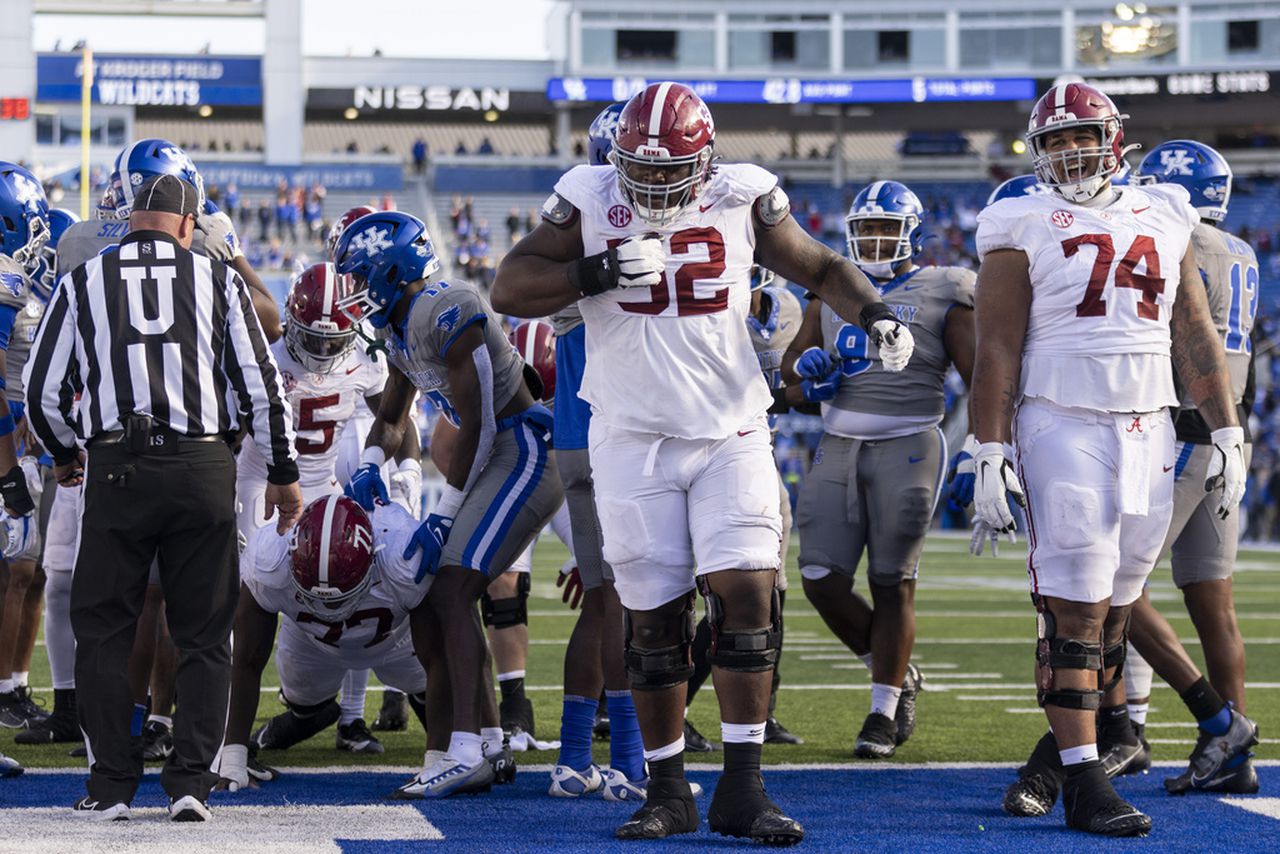 Our grades from Alabama footballâs 49-21 win over Kentucky