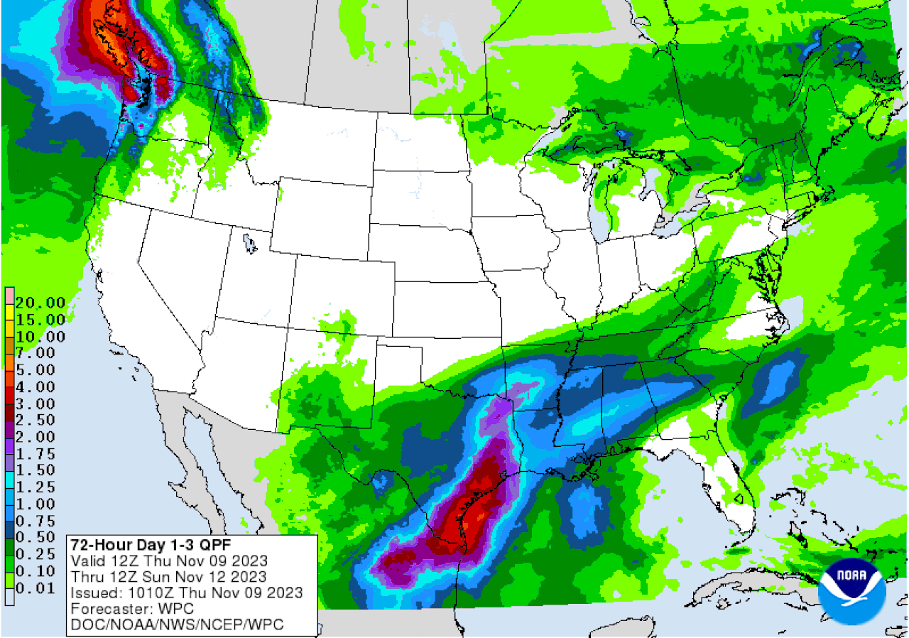 Rain is actually coming: How much could Alabama get?