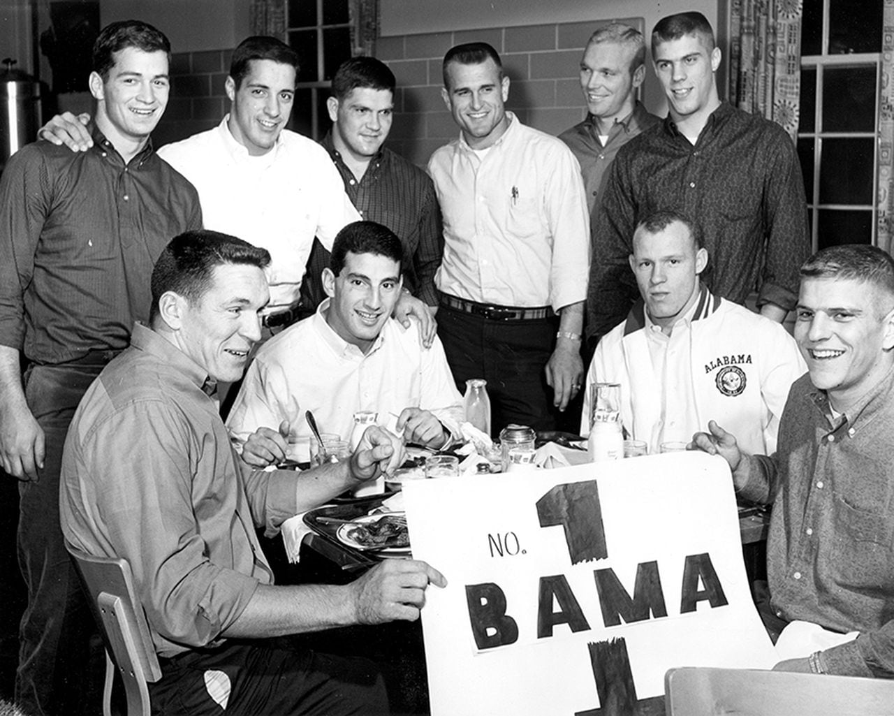 Alabama players, 1961