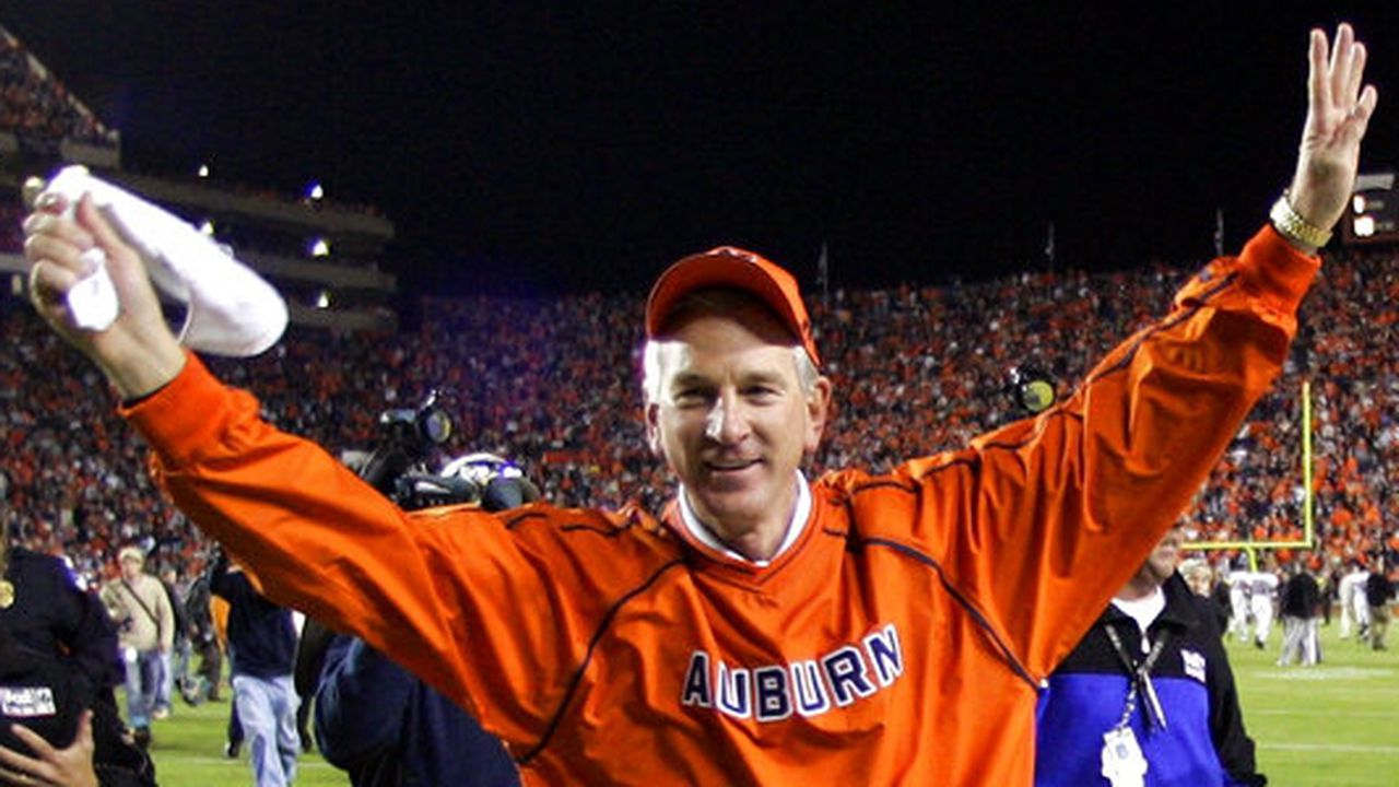 Auburn coach Tommy Tuberville