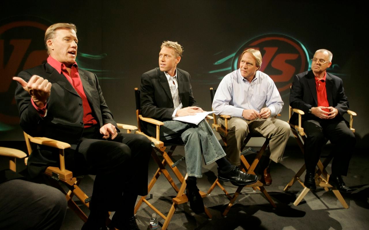 John Elway, Craig Hummer, Kevin Moen, Gary Tyrrell