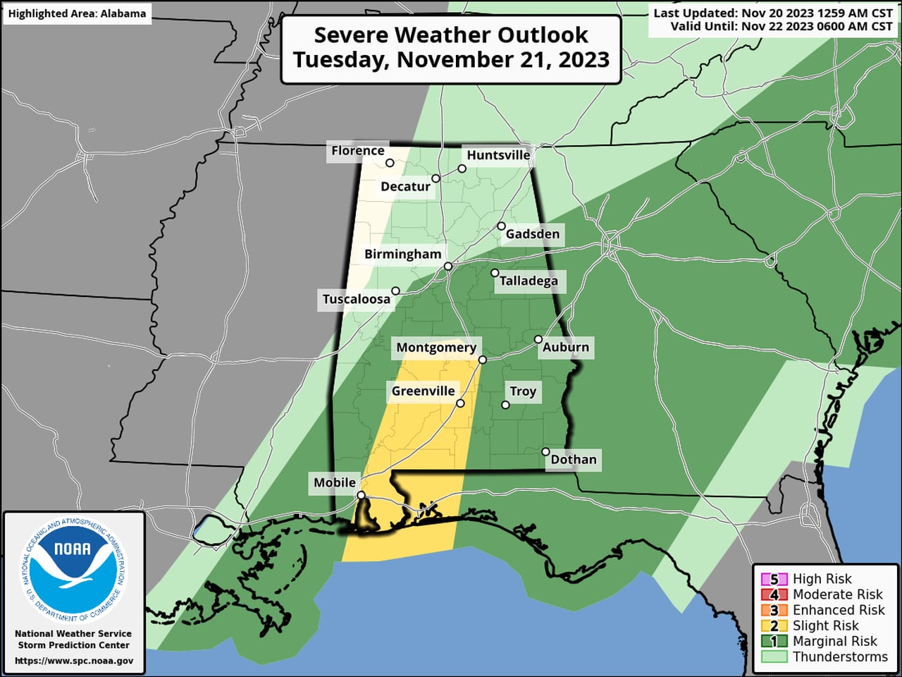 Severe storms likely today: When to expect bad weather