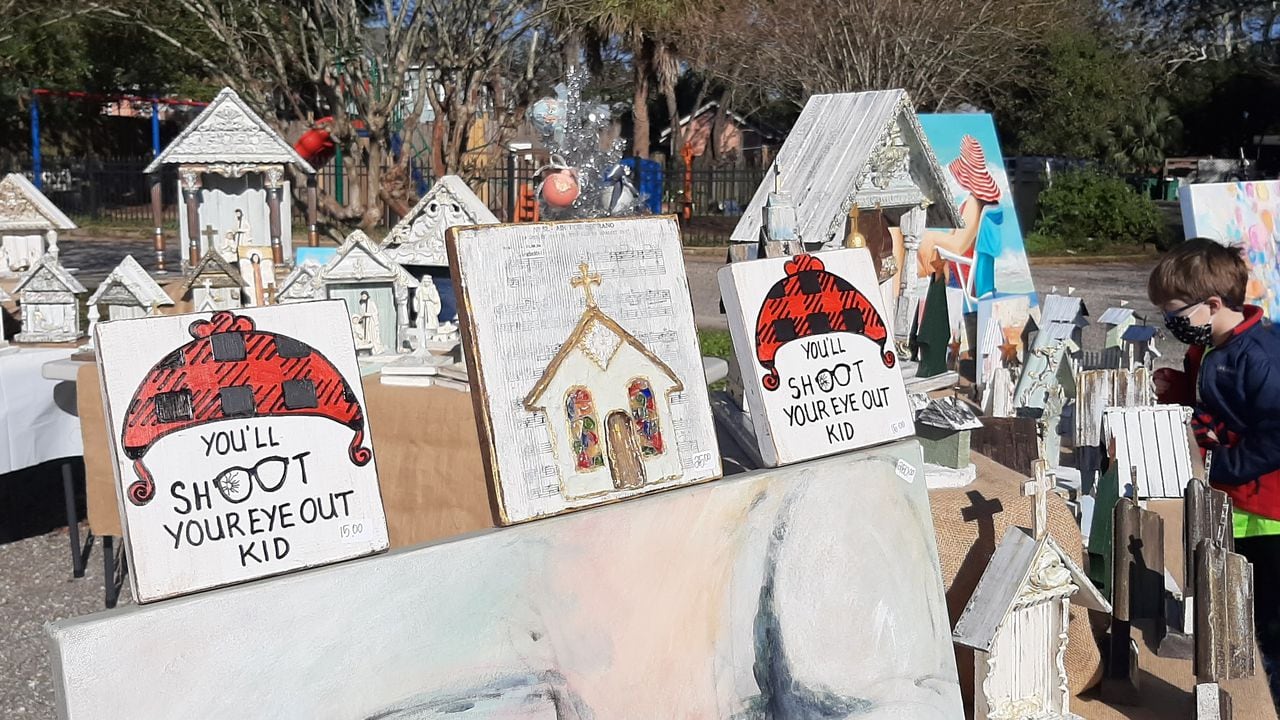 Shop small for artisan gifts at Mobile Outdoor Holiday Market