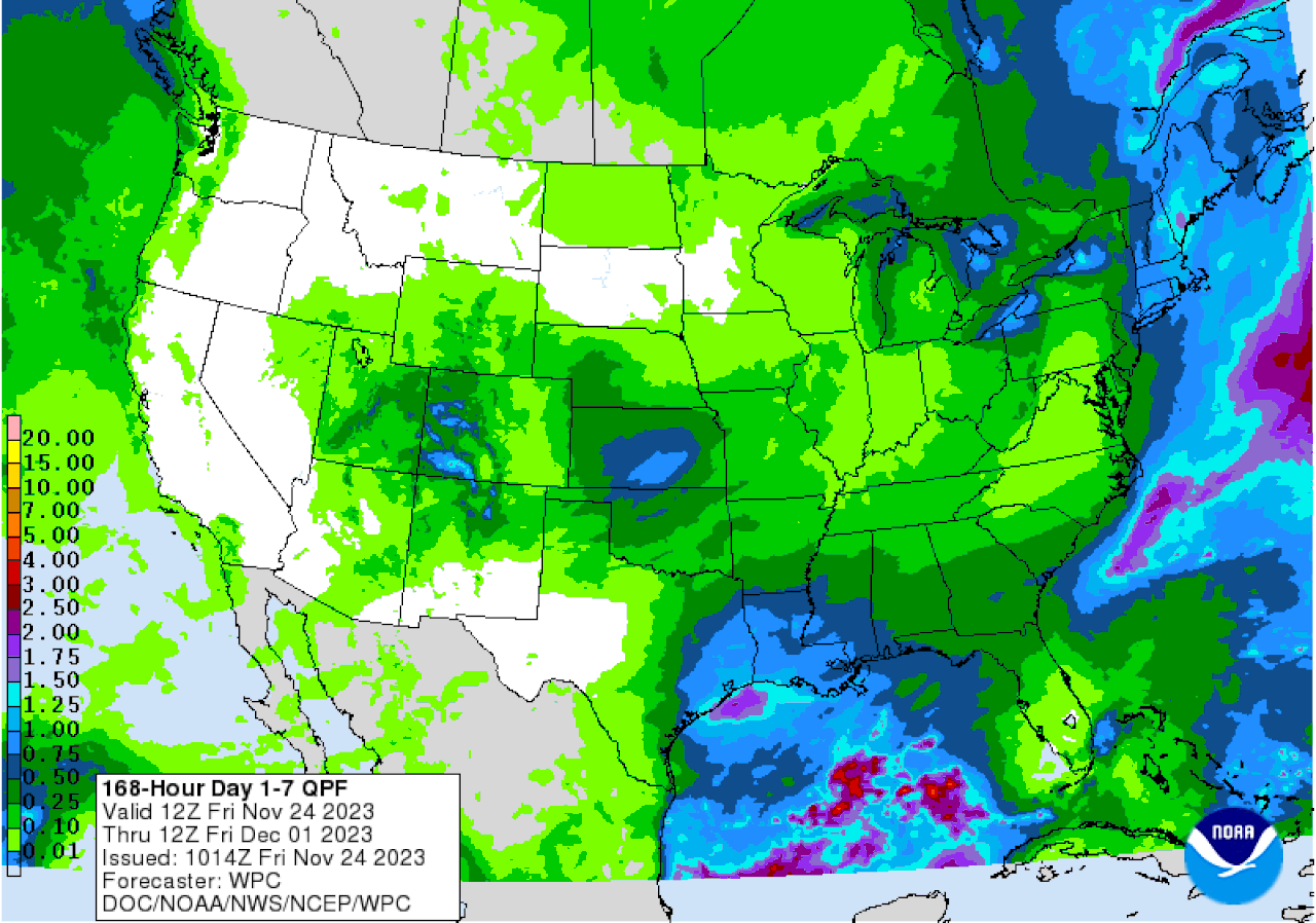 7 day precip outlook