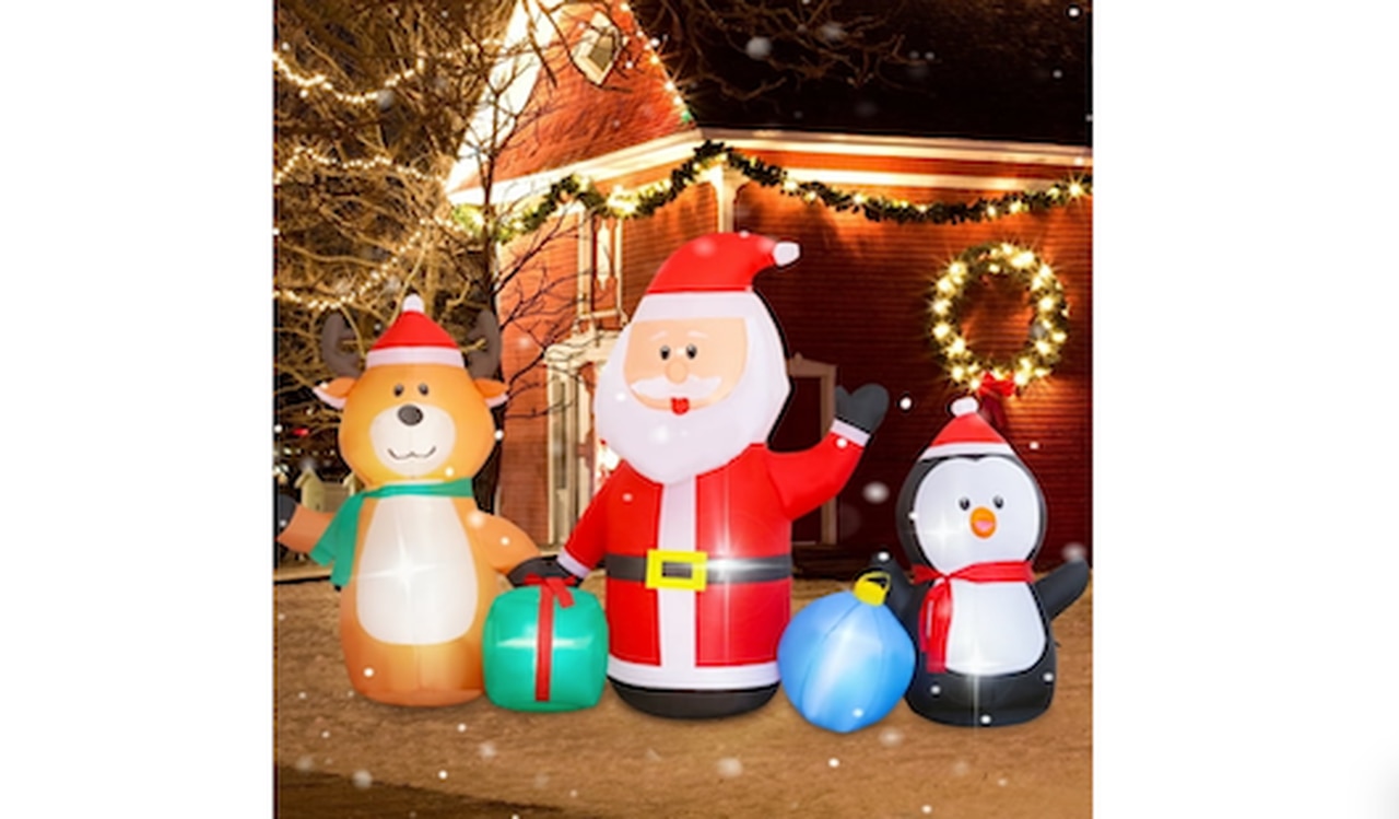 cheap front yard Christmas inflatables 2023