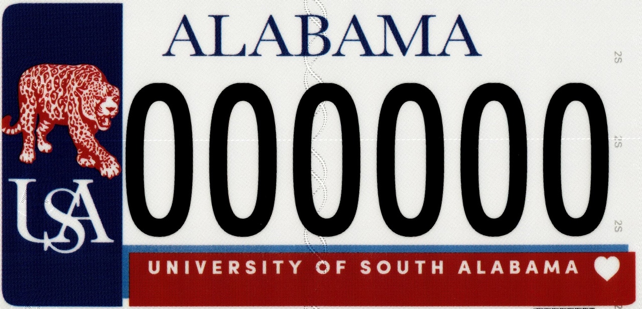 New license plate