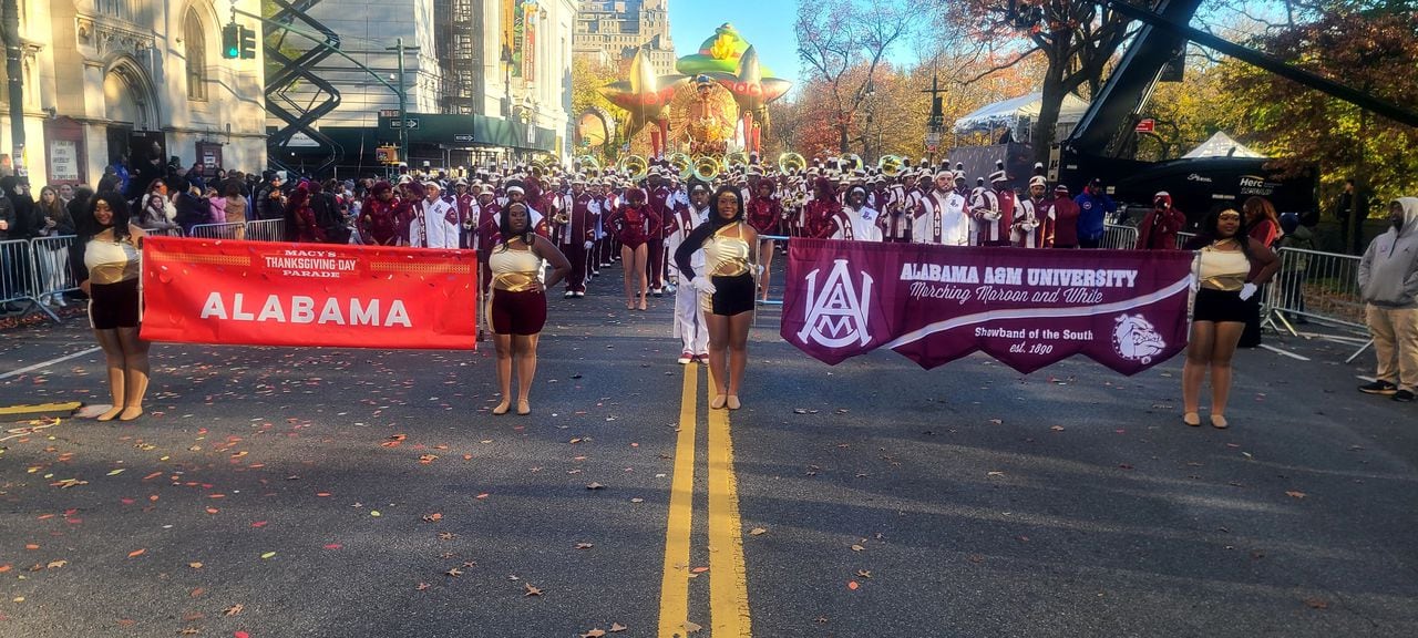 Watch Alabama A&M marching band lead Macyâs 2023 Thanksgiving Day Parade