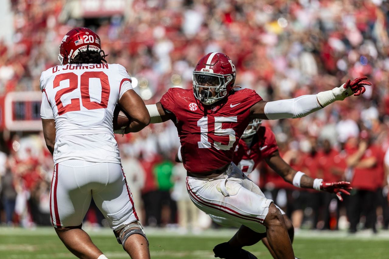 Alabama linebacker Dallas Turner