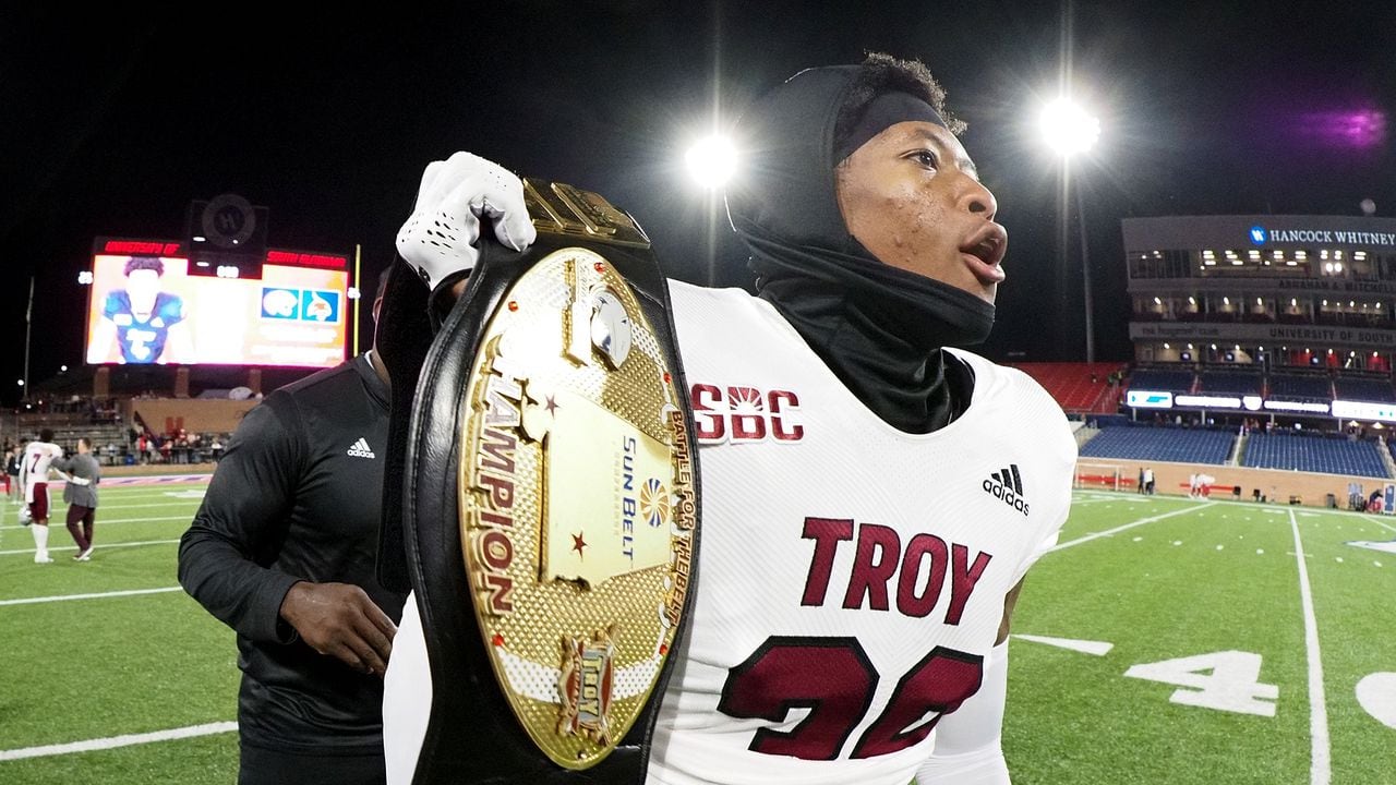 Troy at South Alabama football 