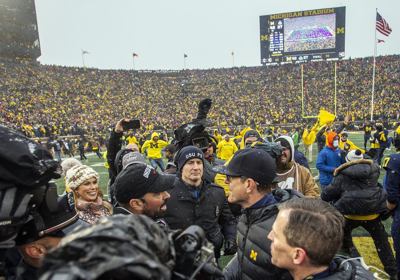 Ryan Day Jim Harbaugh