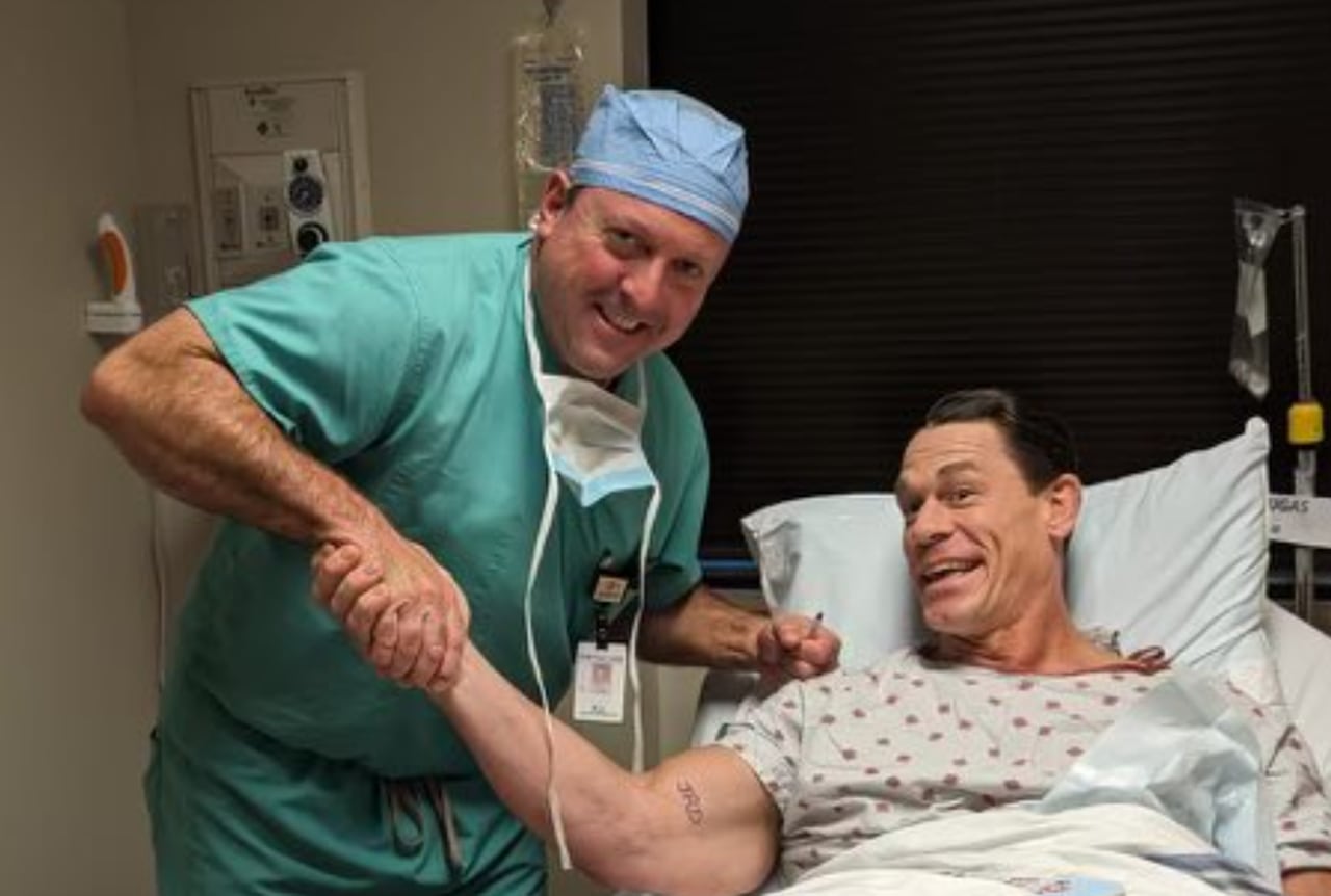 Why John Cena comes to Hoover when he needs surgery