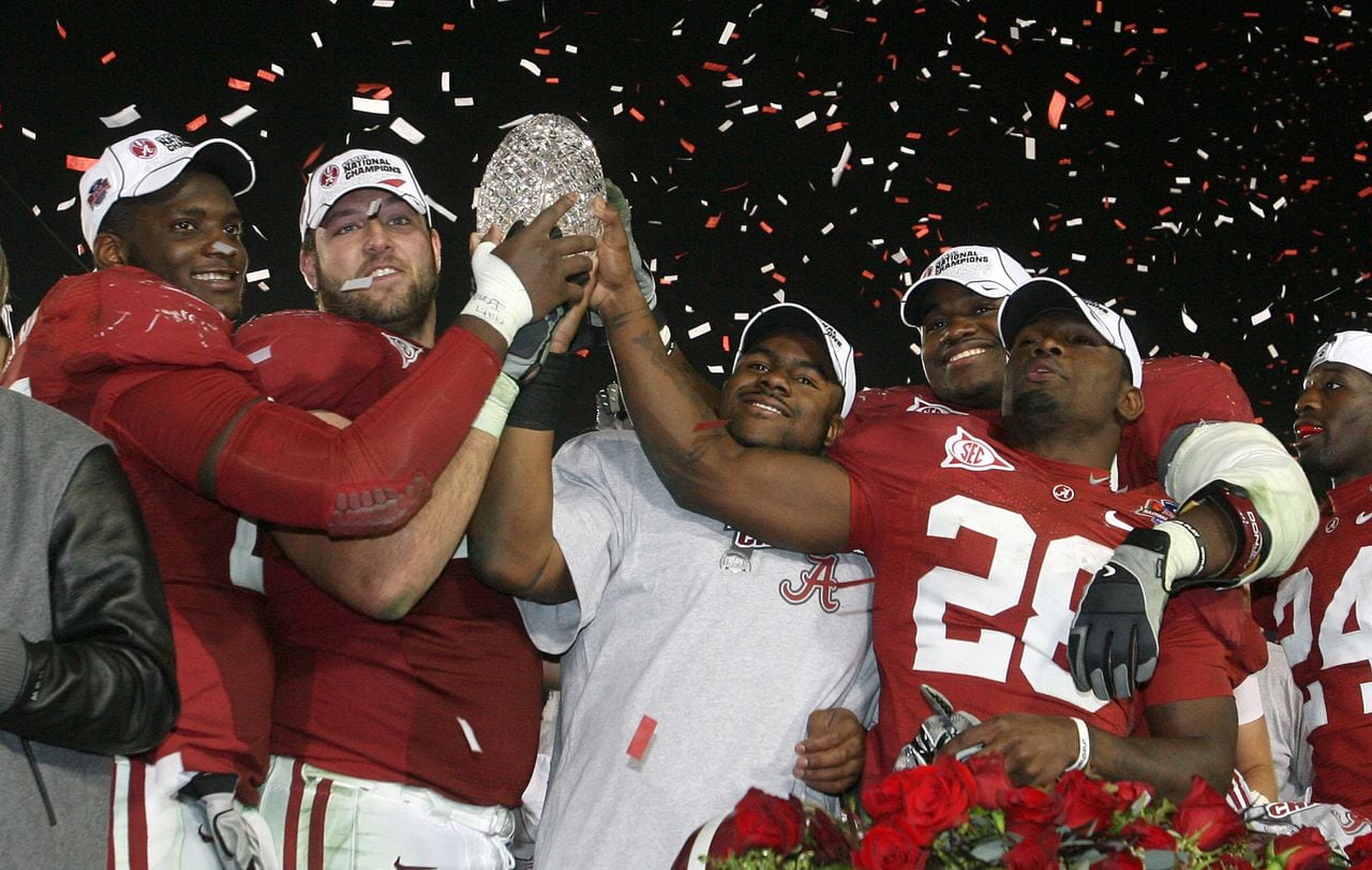 Alabama 2010 national championship trophy