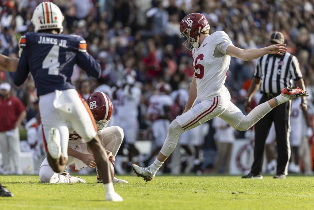 Alabama kicker Will Reichard college football's alltime points