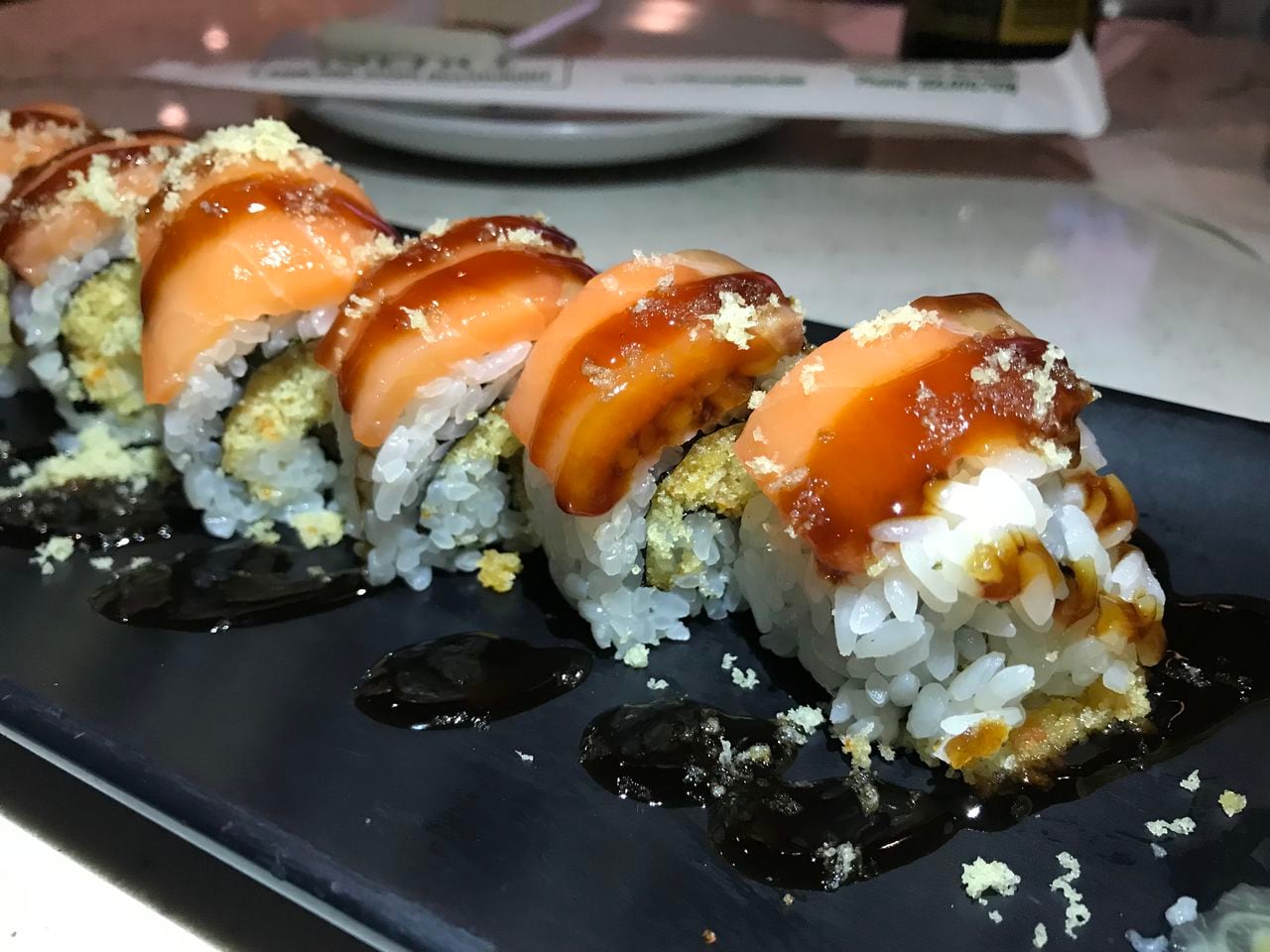 The Supercrunch roll at Nori Thai and Sushi