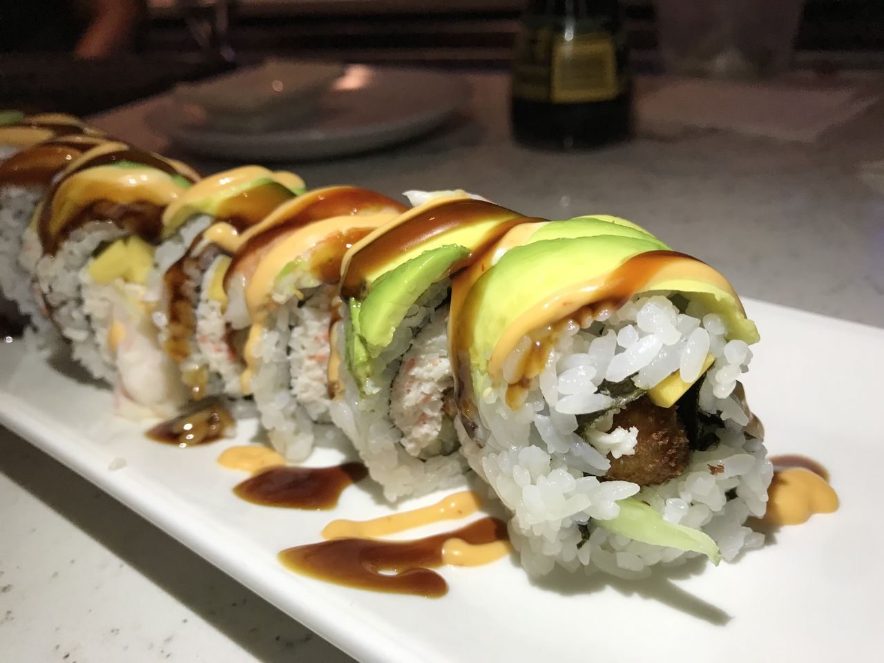 The Mango Roll at Nori Thai and Sushi