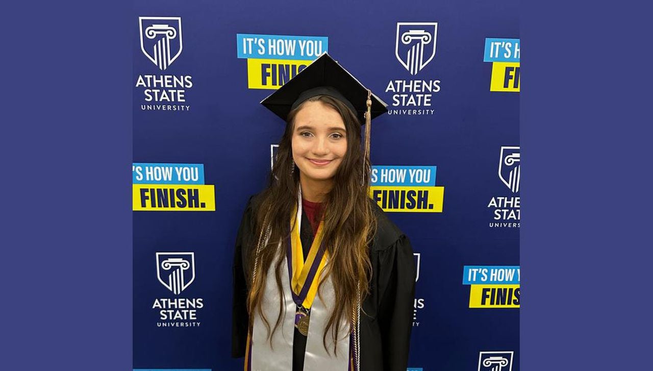 Athens State University grad youngest to get an accounting degree in 30 years