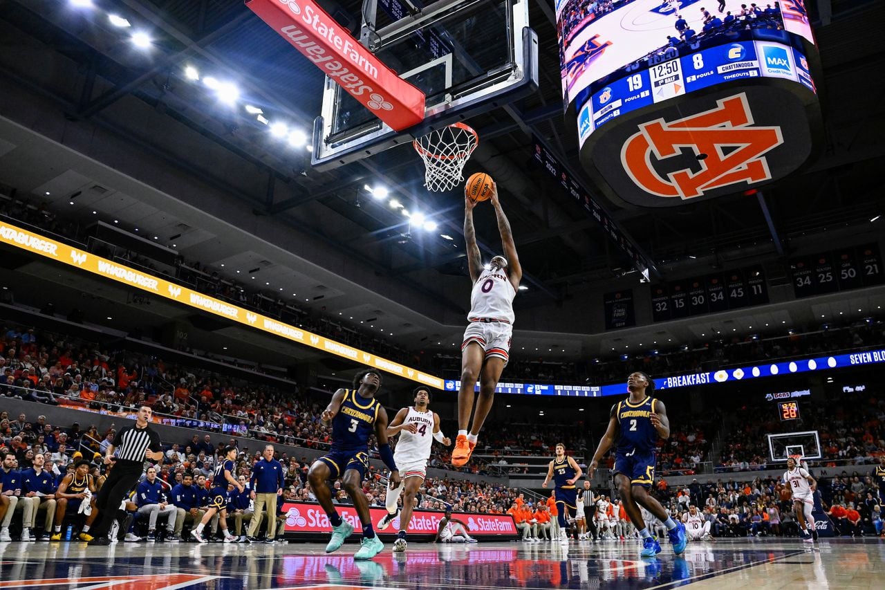 Auburn basketball controls the paint in dominant 101-66 win over Chattanooga