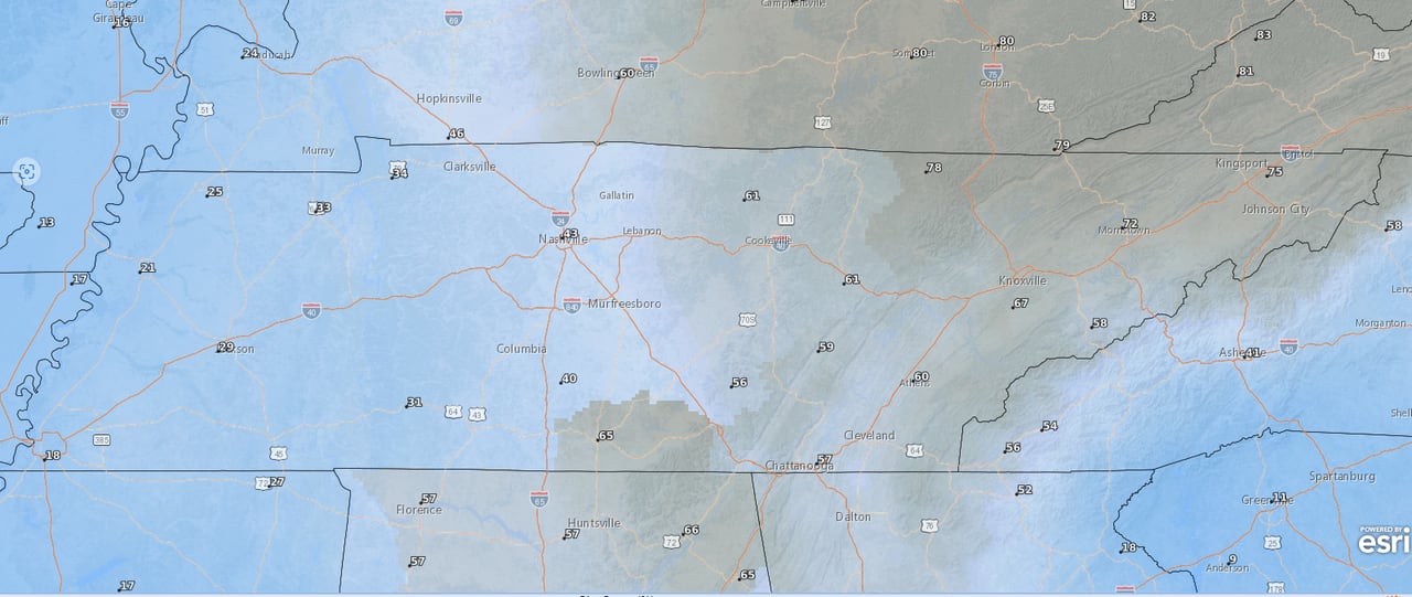 Auburn Music City Bowl forecast: Dry but chilly