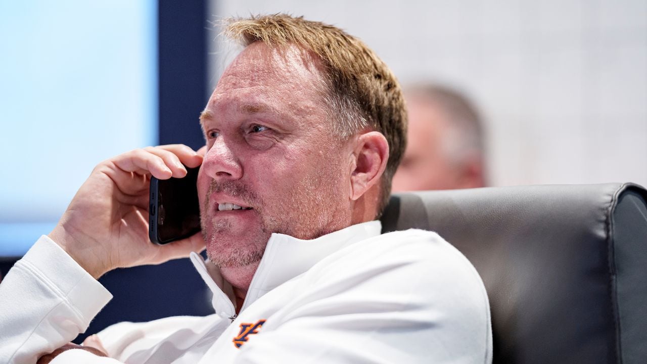 Auburn's Hugh Freeze had to stay up late playing video games Tuesday night. Here's why