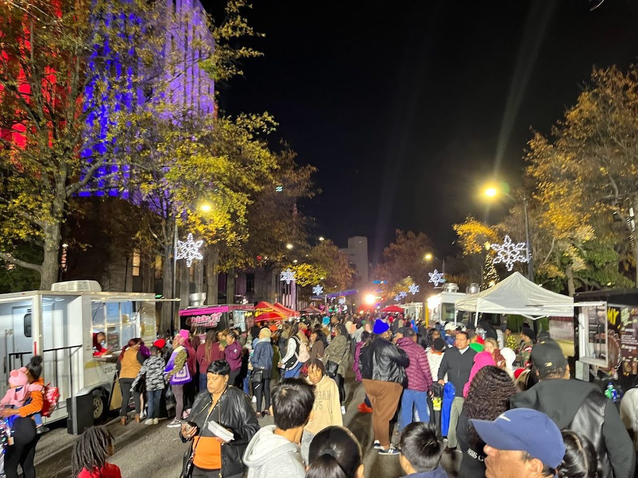 Birmingham hosts Christmas tree lighting