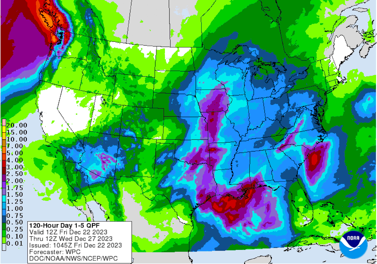 Days 1-5 QPF