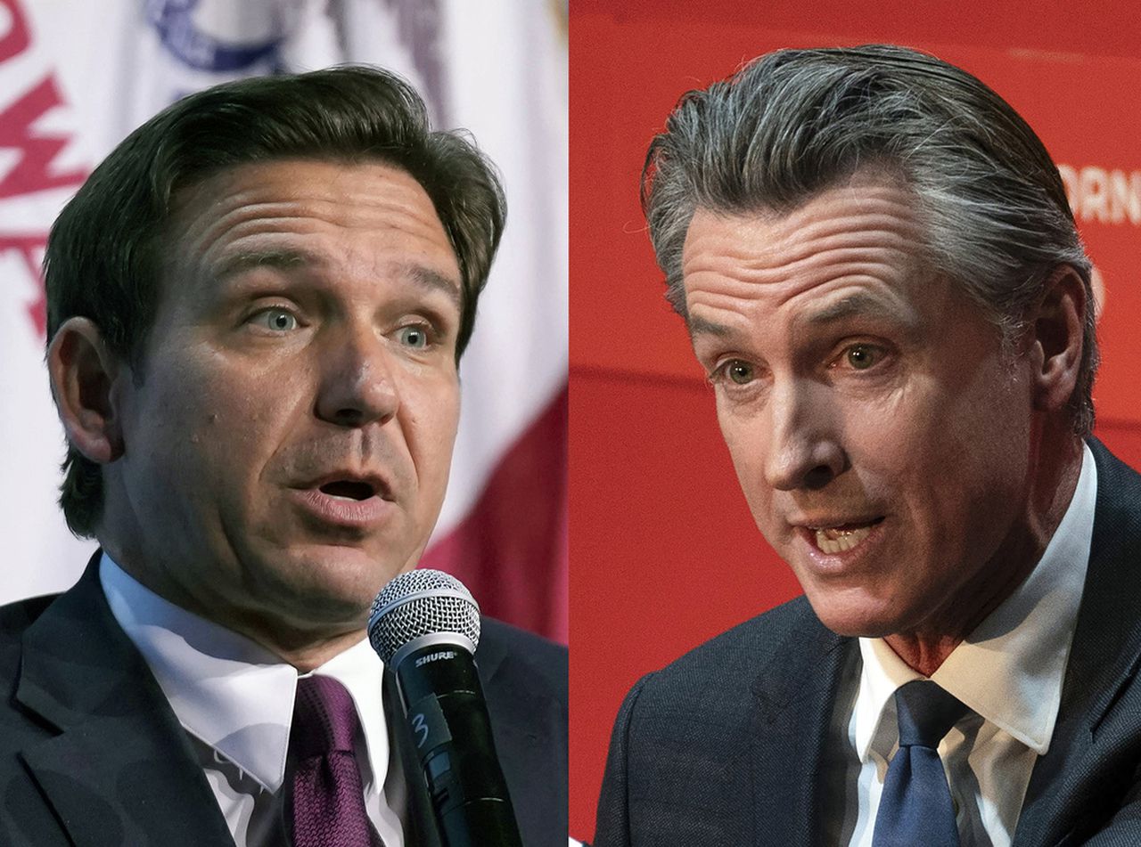 DeSantis, Newsom lob insults and talk policy in faceoff between two White House aspirants