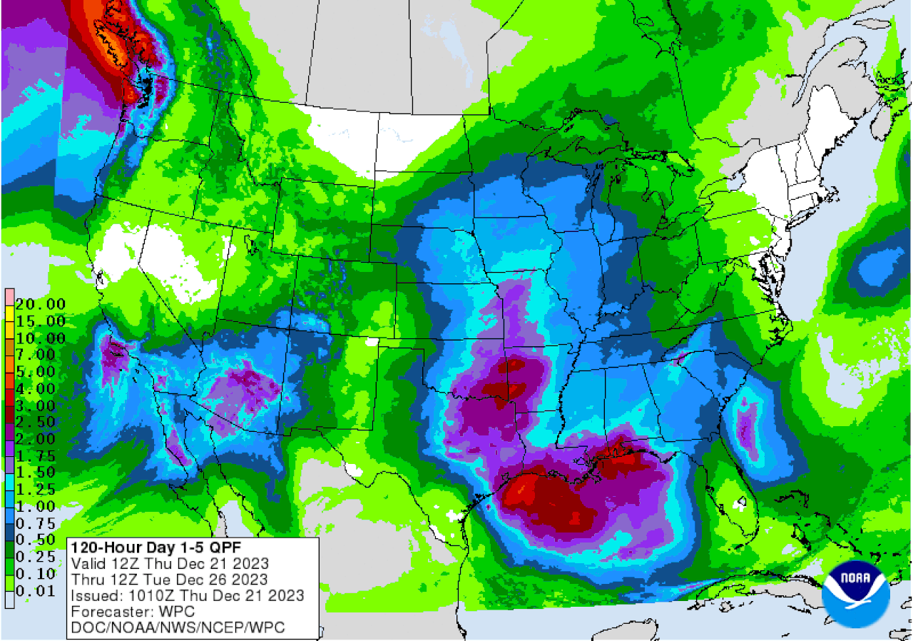 5-day precip outlook