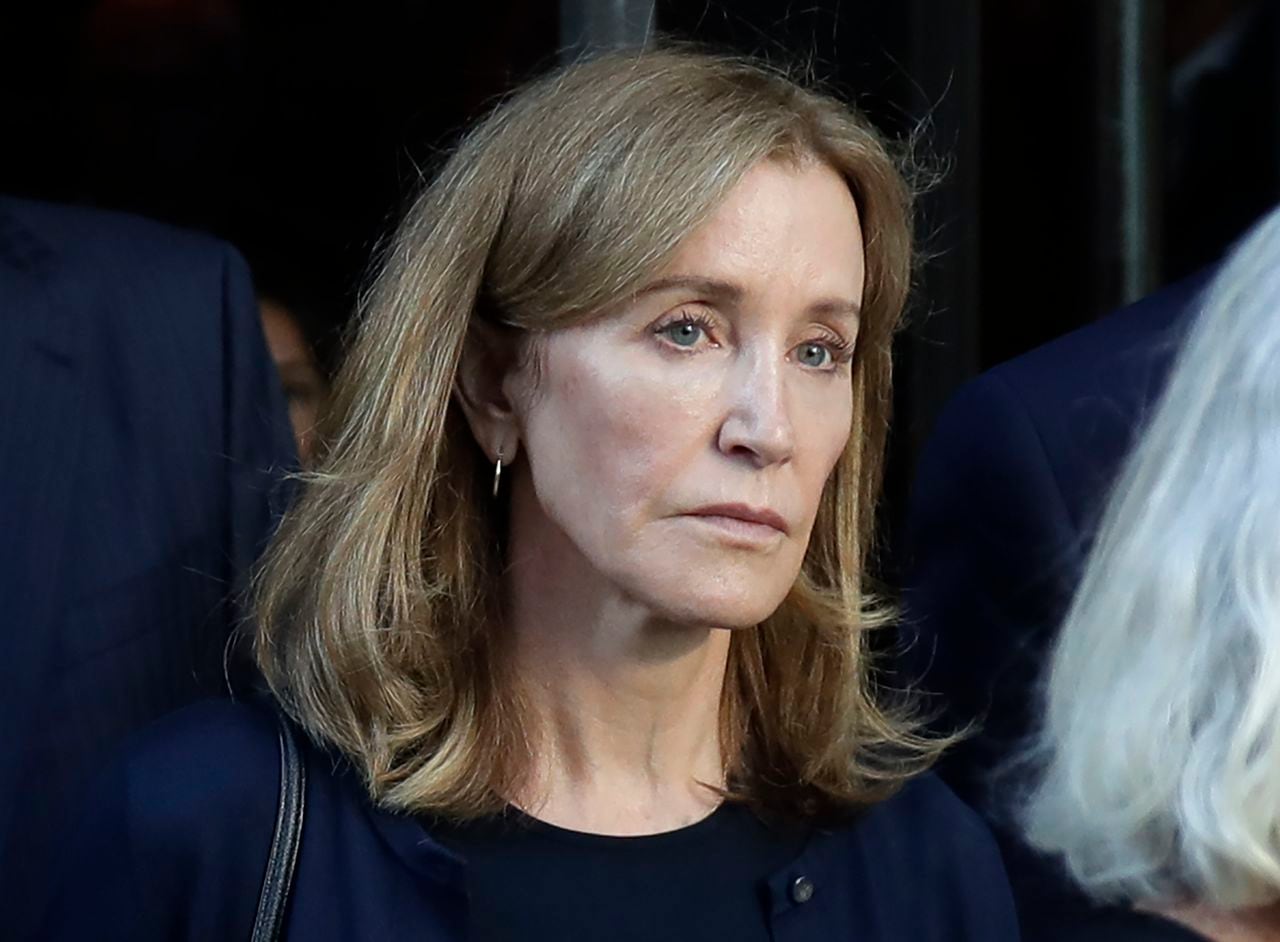 Felicity Huffman says college admission scandal was daughterâs only hope