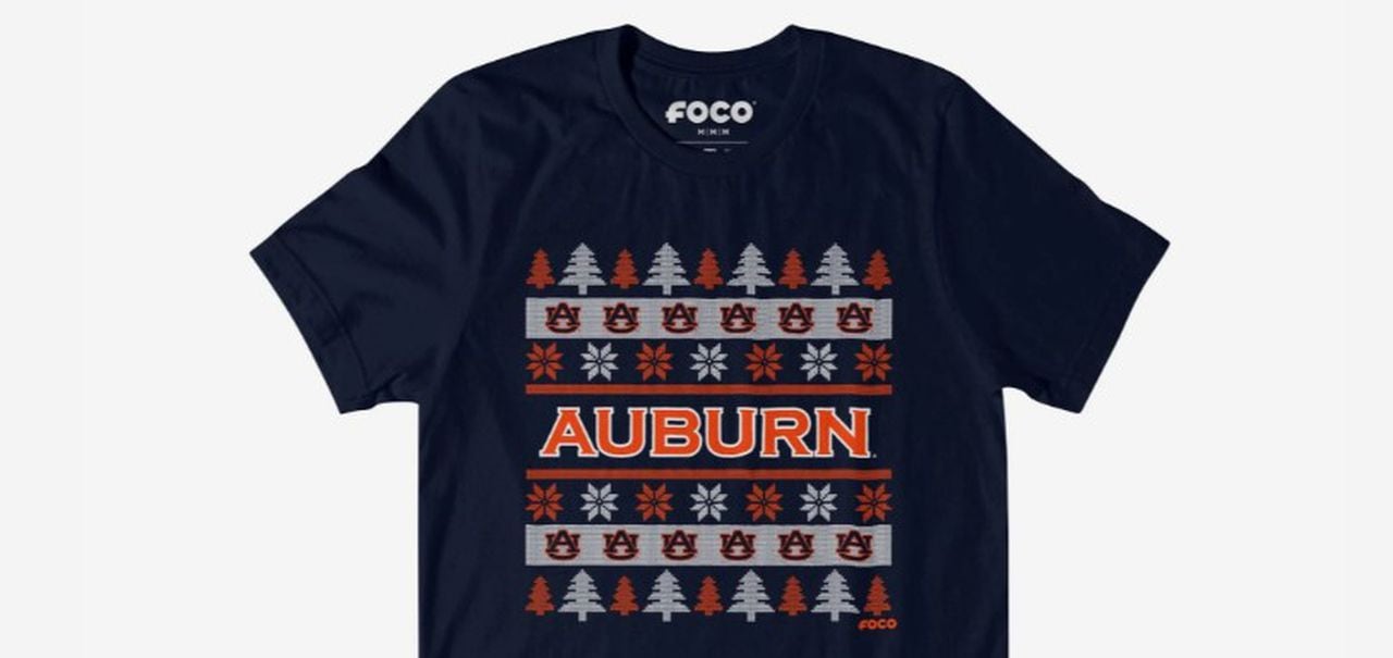 Get your Auburn Tigers holiday sweater T-shirt