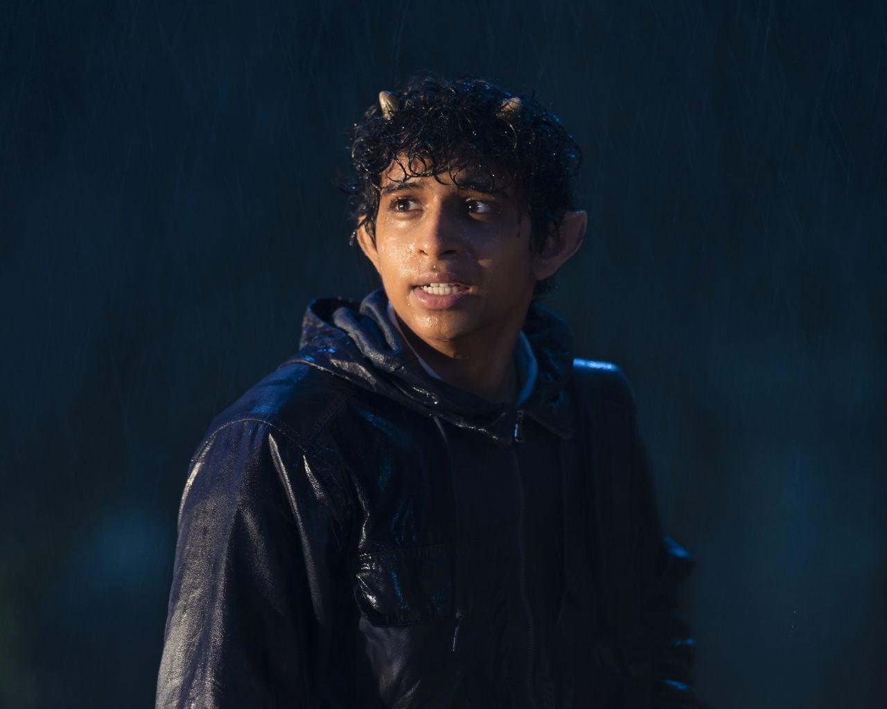 PERCY JACKSON & THE OLYMPIANS - ARYAN SIMHADRI as Grover in "Episode 101” (Disney/David Bukach)