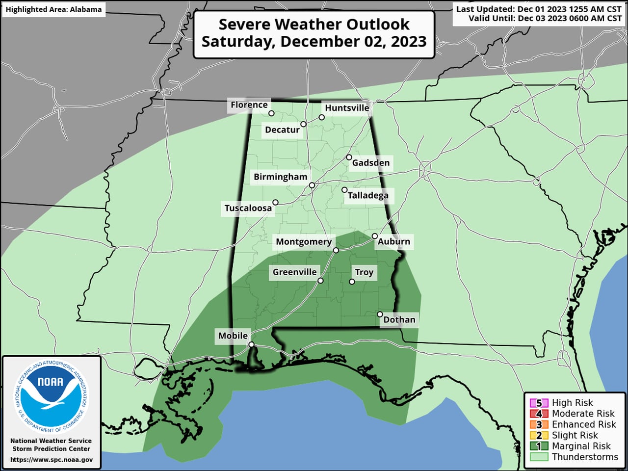 Isolated severe storms possible Friday and Saturday