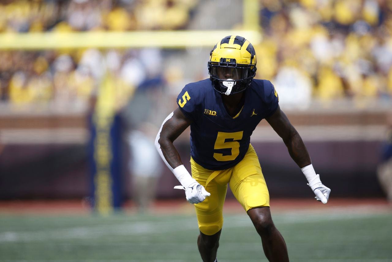 Karmello English of Phenix City settling in at Michigan