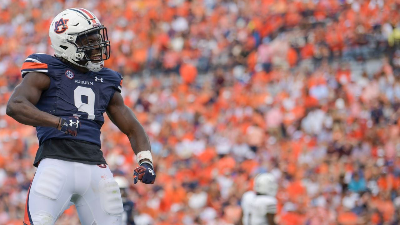 Letâs work: Auburn LB Eugene Asante announces plans on future, will return in 2024