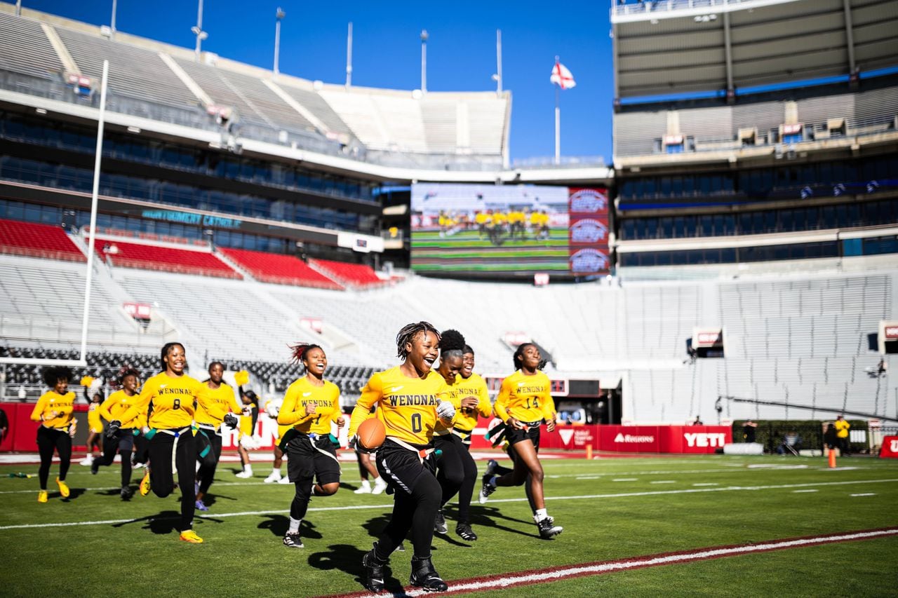 Wenonah vs. Montgomery Catholic in Tuscaloosa’s Bryant-Denny Stadium, Wednesday, Dec. 6, 2023.