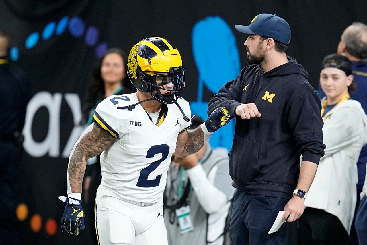 Michiganâs Blake Corum on playing Alabama in CFP: âWe are the top dogâ