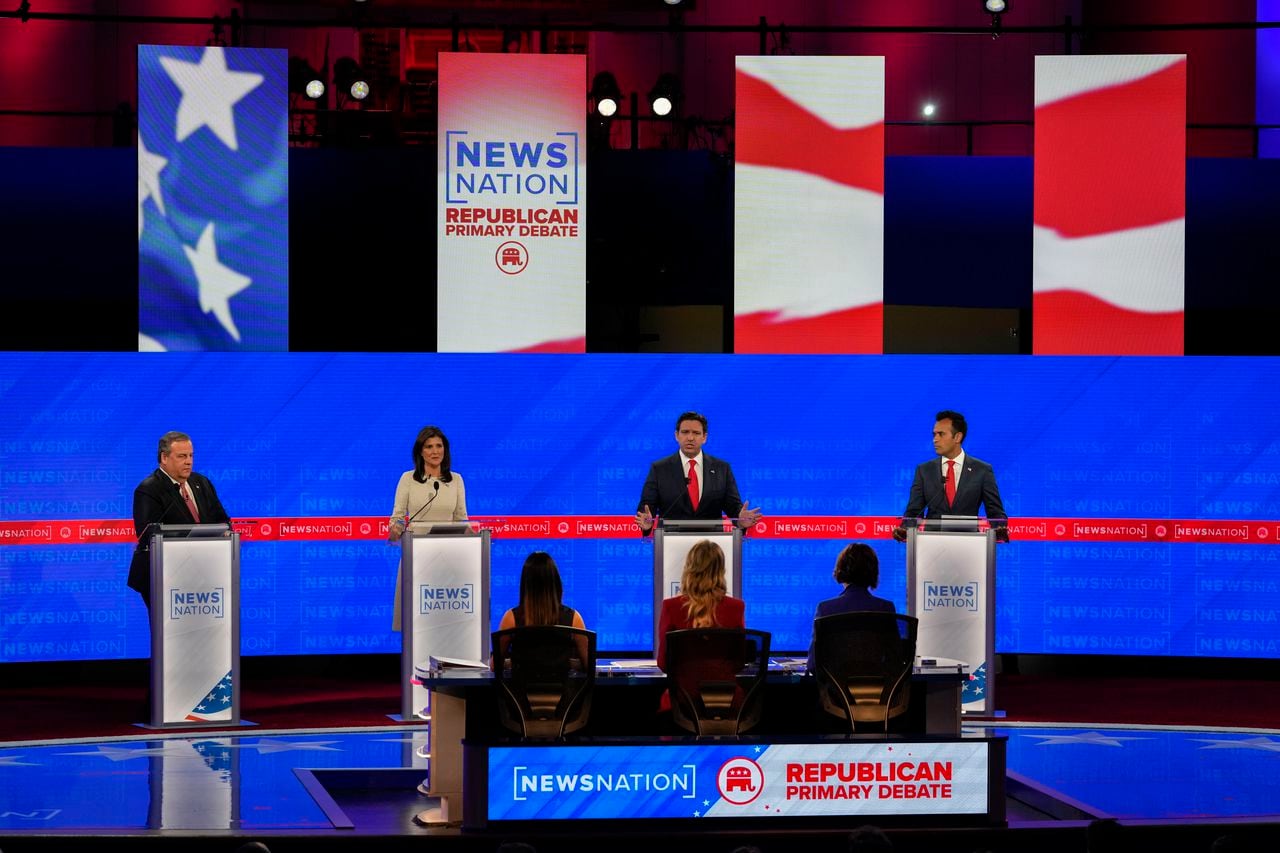 Republicans, without Trump, attacked each other at lively fourth debate in Alabama