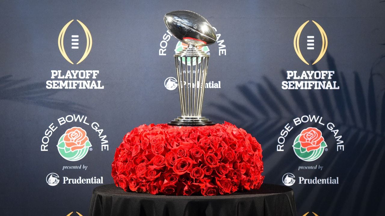 Alabama Michigan Football Rose Bowl Media Day 2023